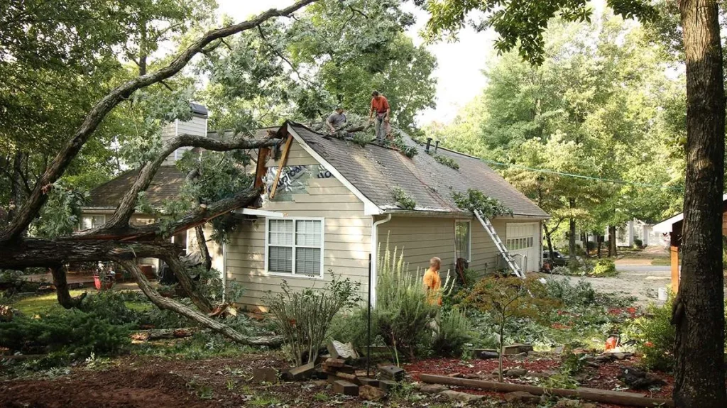 Fast repair after sever weather