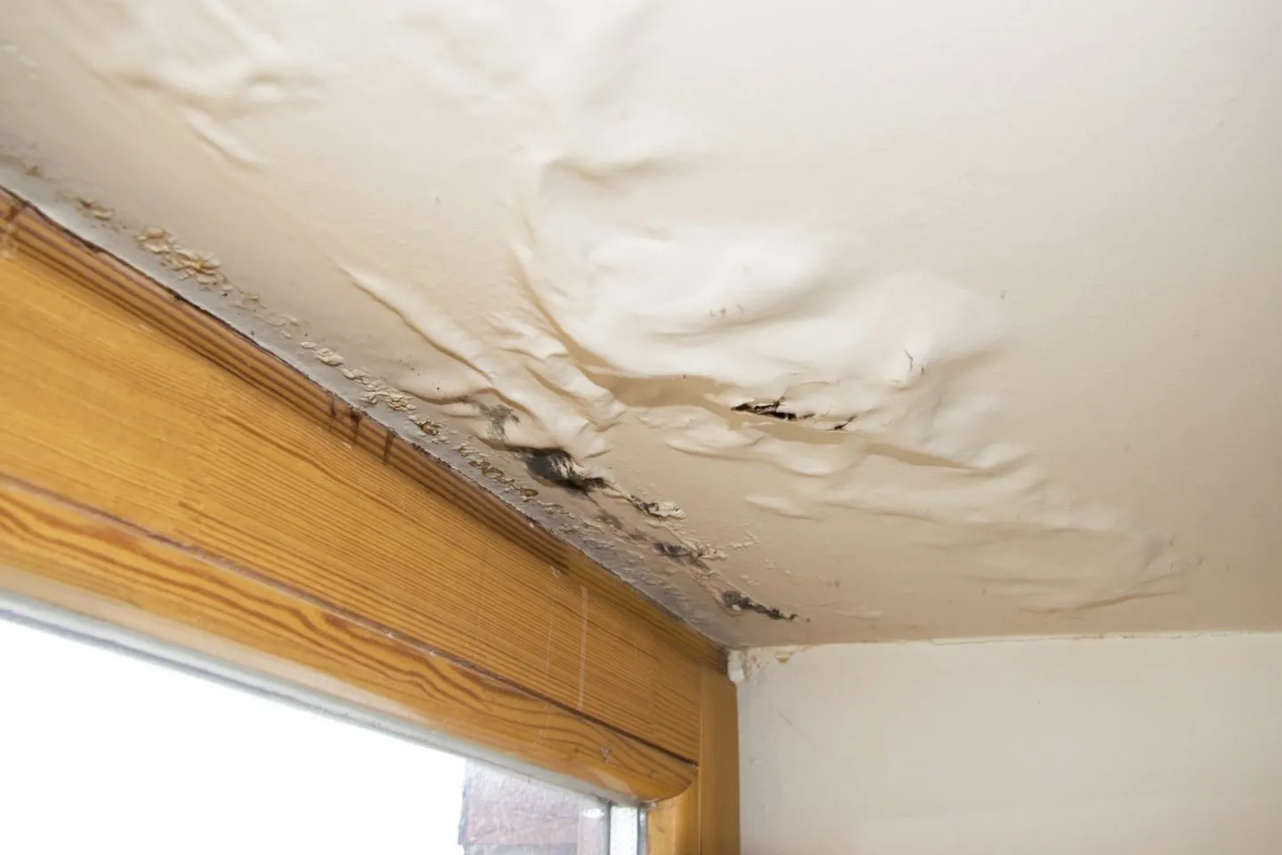 Water Damage Ceiling Restoration
