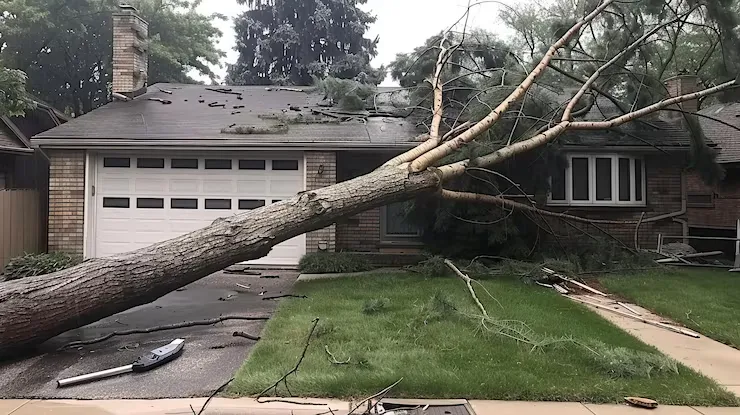 emergency storm damage restoration services